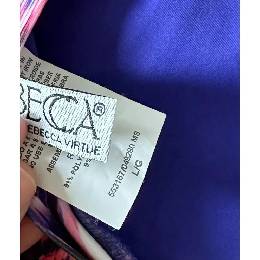 BECCA Multicolor Patterned Bikini